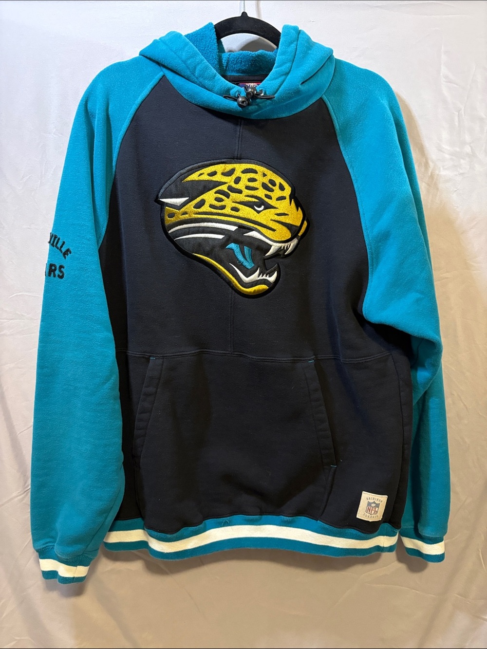 Reebok Jacksonville Jaguars Gridiron Class Vintage Fleece Pullover Hoodie